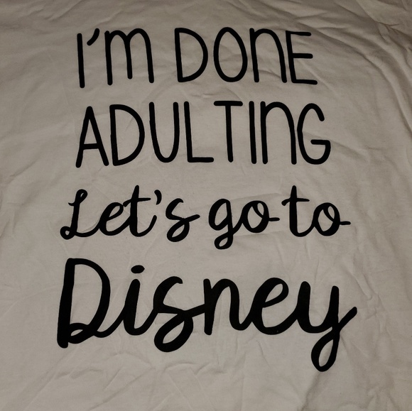 NWOT Done Adulting shirt - Picture 2 of 3